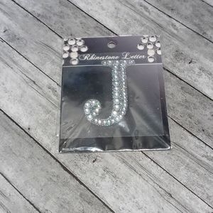 Rhinestone letter